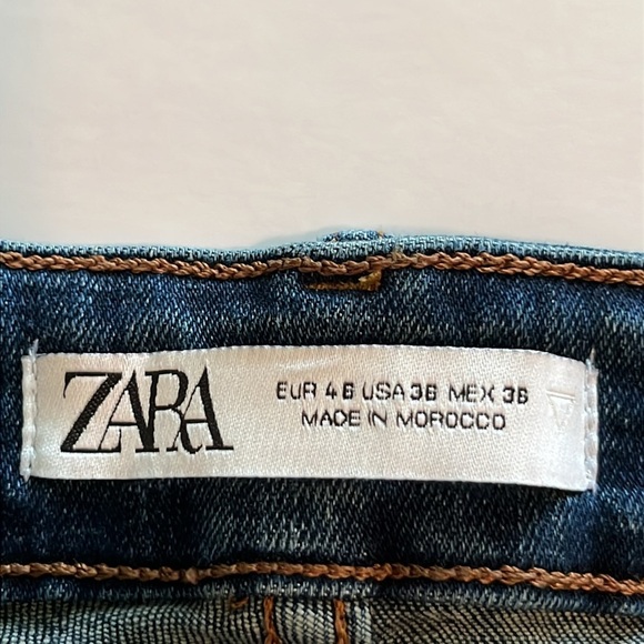 Zara Slim Straight Mens Jeans Size 36 - Picture 10 of 16